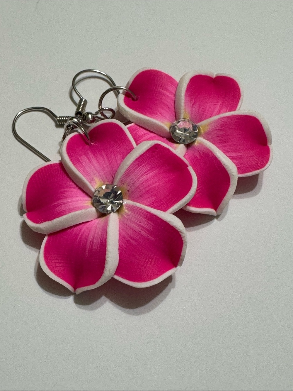 PLUMERIA EARRINGS